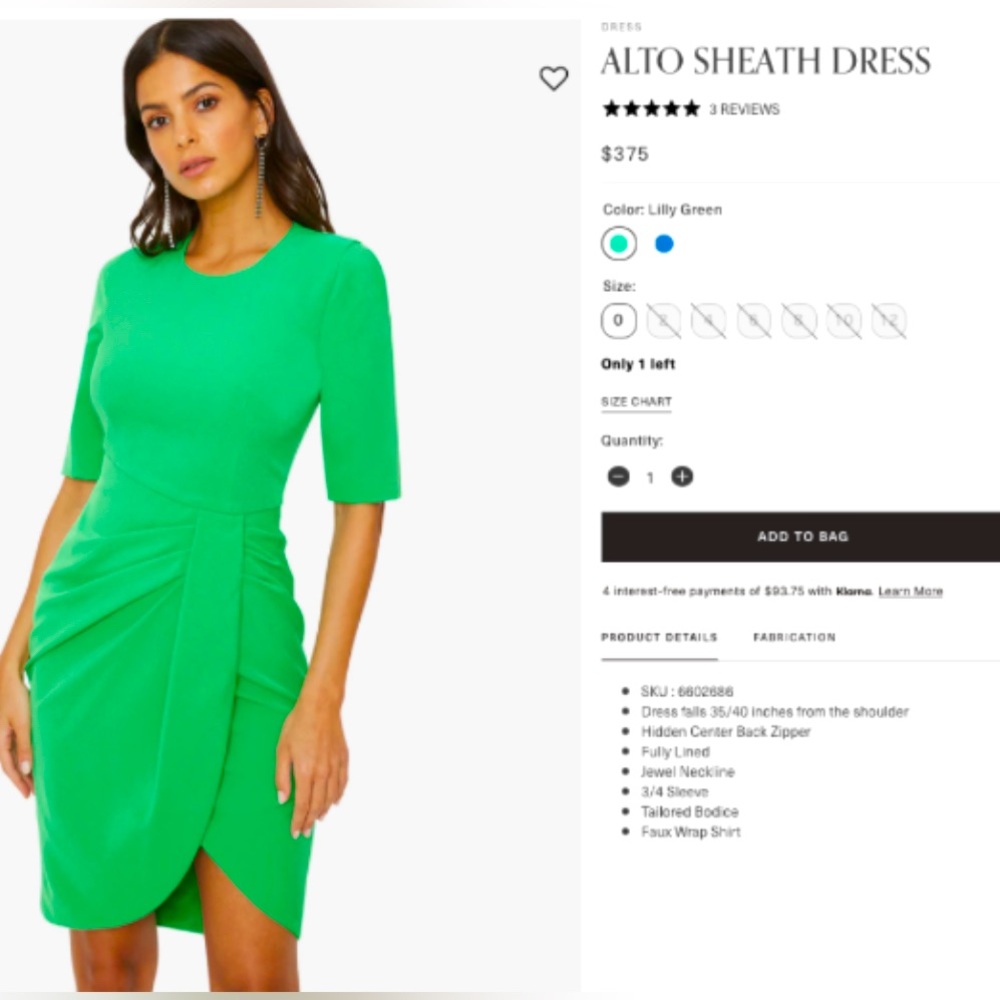 Alto Sheath Dress
